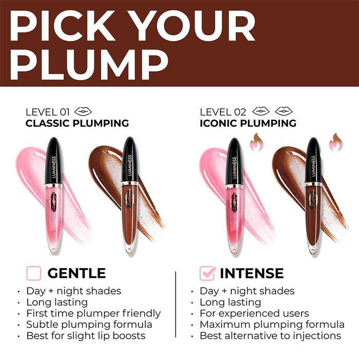Intense Hot Kiss Lip Booster + Plumper Duo KitDuo Kit